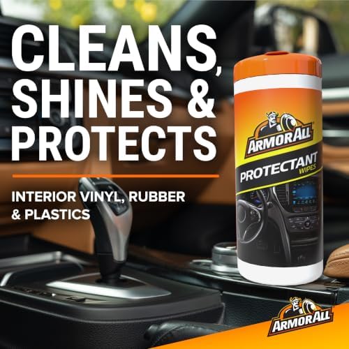 Armor All Car Interior Value Pack, 90 Count, Auto Cleaning Wipes