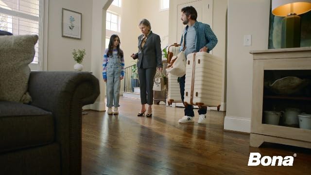 Bona Multi-Surface Floor Premium Spray Mop - Includes Multi-Surface Floor Cleaner Concentrate and Machine Washable Microfiber Cleaning Pad - For Stone, Tile, Laminate and Vinyl LVT/LVP Floors