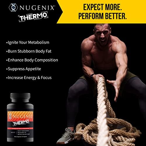 Nugenix Thermo - Thermogenic Fat Burner for Men, 42 Count