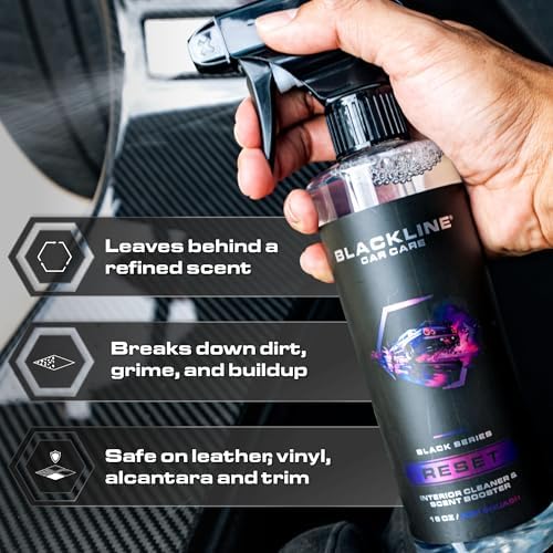 Blackline Reset Interior Car Cleaner & Deodorizer Spray - Teakwood