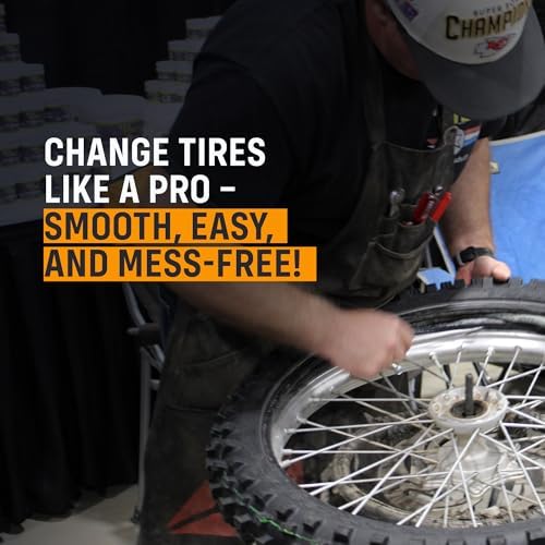Pro Bud's Tire Mounting Paste - Peerless Lubrication Tire Mounting Lube for Quick Changing and a Secure Fit - Slip-Resistant - 4 oz.