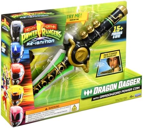 Power Rangers Mighty Morphin Re-Ignition - Dragon Dagger Role Play by Playmates Toys