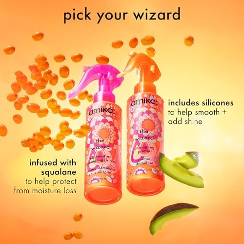 amika the wizard silicone-free detangling primer