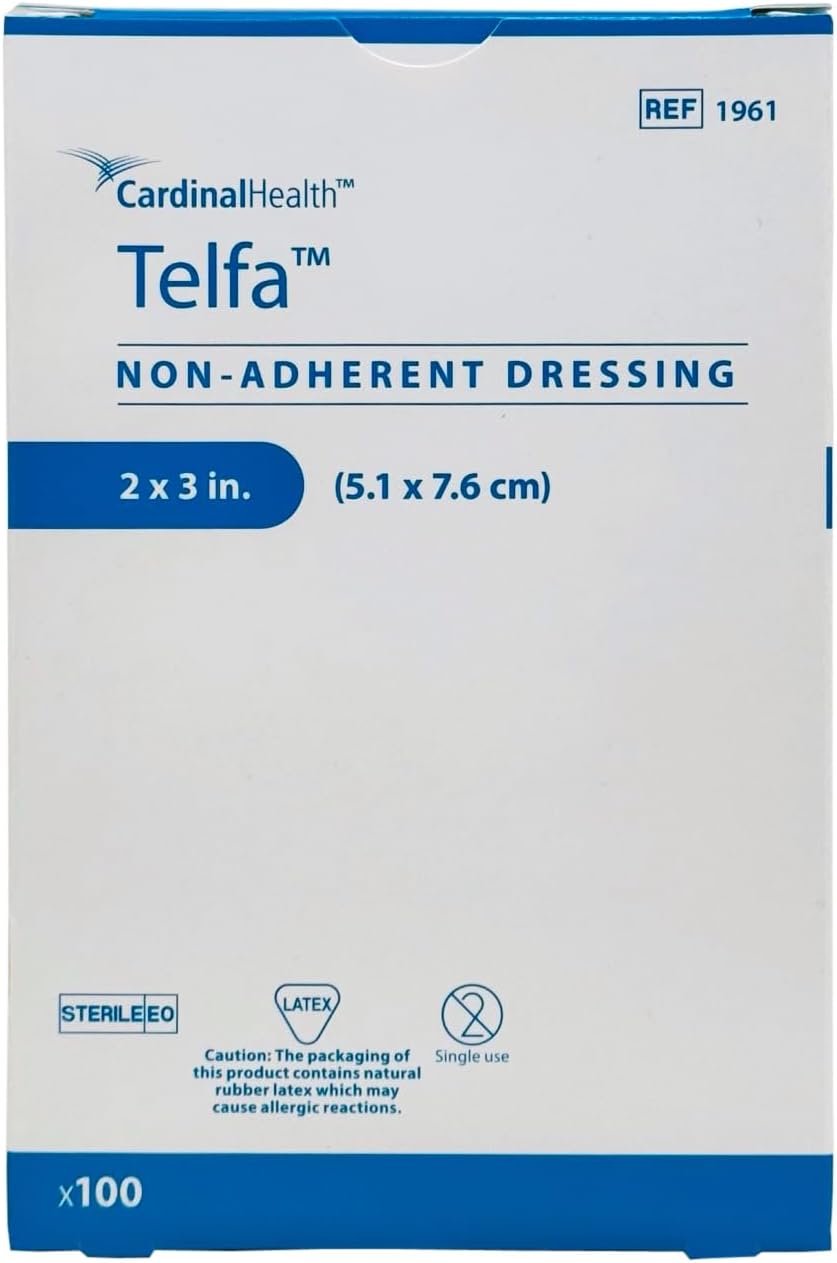 Telfa Non Adherent Dressing Pads - 2 Inches X 3 Inches - 100 Ea