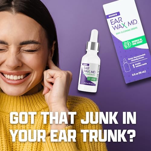 eosera Ear Wax MD Ear Wax Dissolving Drops - 15 mL