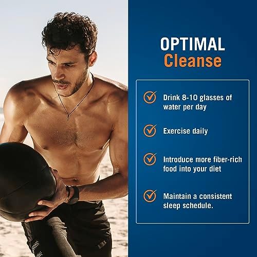 Century Systems The Cleaner Detox, Powerful 7-Day Complete Internal Cleansing Formula for Men, Support Digestive Health, 52 Vegetarian Capsules