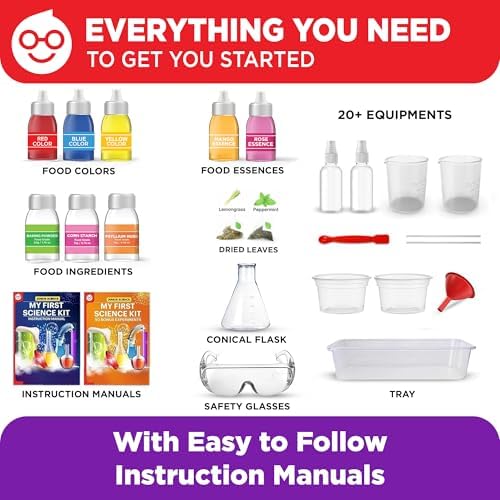 Doctor Jupiter My First Science Experiments Kit for Kids Ages 4+