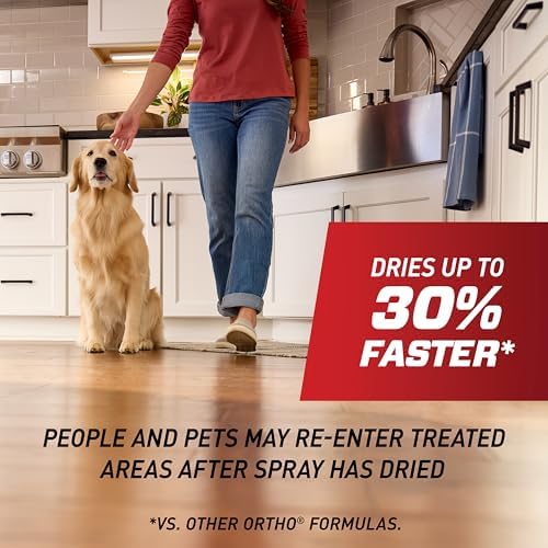 Ortho Home Defense Max Indoor Insect Barrier, 9 fl. oz. with Refill