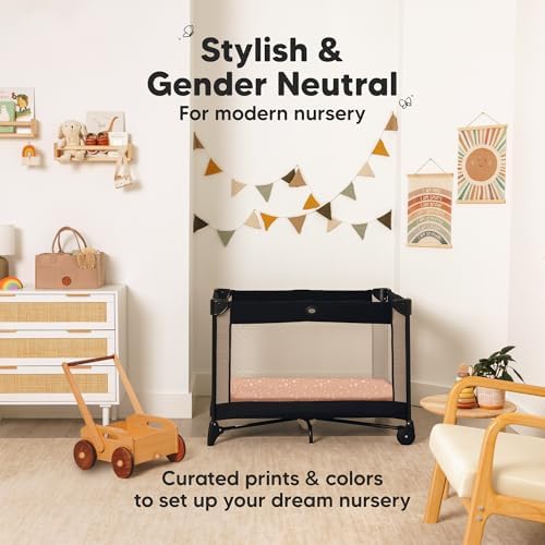 Pack and Play Sheets Fitted 2pk Mini Crib Sheet Pack N Play (Butterflies)