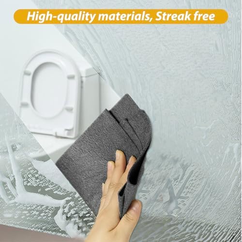Thickened Magic Cleaning Cloth, 6Pcs Microfiber Cloth, 12" x 12"