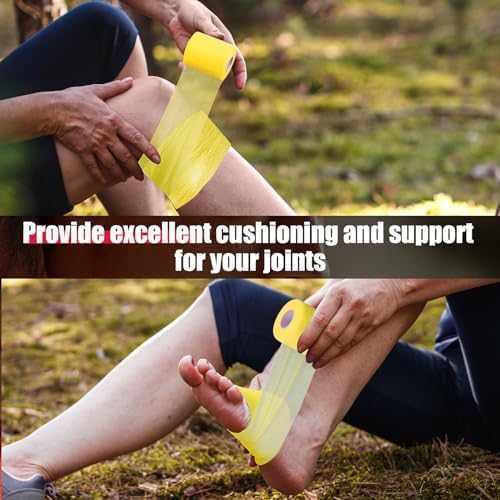 Upgraded 6 Pack Pre Wrap Athletic Tape, Multi Color Sports Prewrap