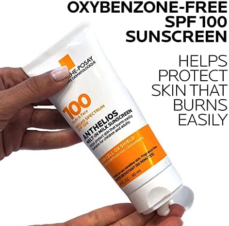 La Roche-Posay Anthelios Melt-In Milk Sunscreen for Face & Body SPF 100