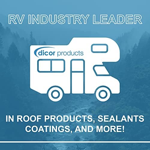 Dicor 351CSCL-1 Cap Sealant, Clear, RV Window & Door Maintenance