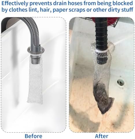 SUNHE YHK Lint Traps for Washing Machine, 24 Pieces