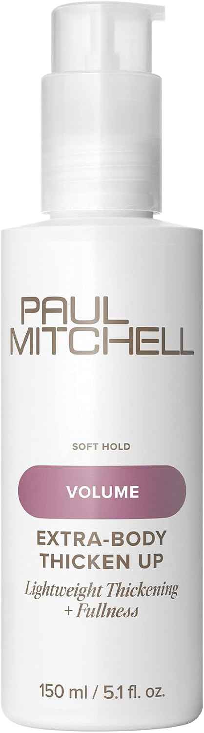 Paul Mitchell Extra-Body Thicken Up Styling Liquid, Lightweight Formula, Adds Fullness, For Fine Hair