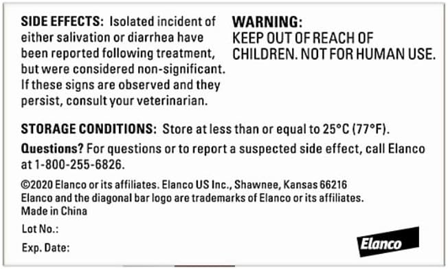 Elanco Tapeworm Dewormer (praziquantel tablets) for Cats and Kittens 6 Weeks and Older, 3-count