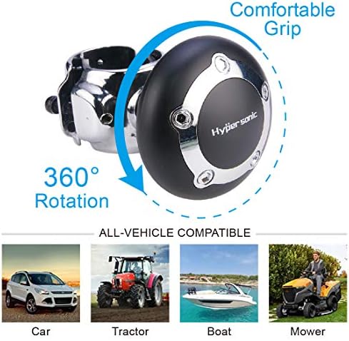 Hypersonic Car Power Handle Spinner Steering Wheel Knob in