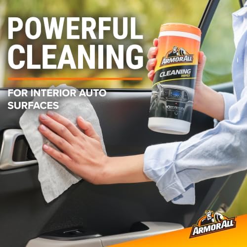 Armor All Car Interior Value Pack, 90 Count, Auto Cleaning Wipes