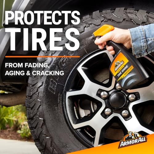 Armor All Tire Shine Spray, Even Shine, Minimal Overspray, 2 Count