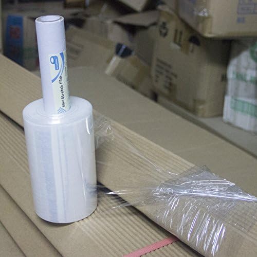 Clear Stretch Wrap 6"×1000' Plastic Wrap Roll for Moving Shipping Wrap