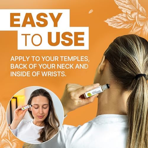 Migrastil Migraine Stick Roll On, Peppermint Oil, Essential Oil Roller USA