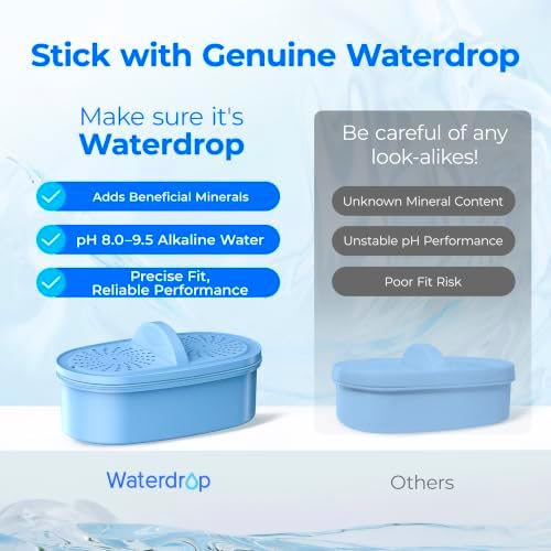 [Genuine] Waterdrop PF-AL Alkaline Water Filter for Waterdrop Pitchers