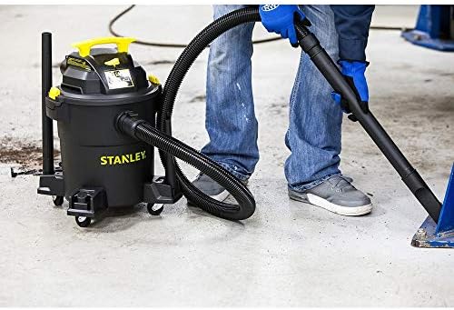Stanley - SL18116P Wet/Dry Vacuum, 6 Gallon, 4 Horsepower Black