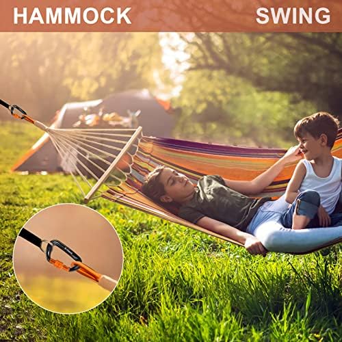 B-Mardi Carabiner Clips Heavy Duty 12kN (2697 lbs)-Lightweight Locking Carabiners for Camping, Hiking, Hammock, Dog Leash Harness, Outdoor and Gym etc, Keychains& Utility