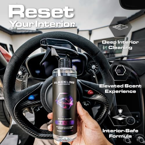 Blackline Reset Interior Car Cleaner & Deodorizer Spray - Teakwood