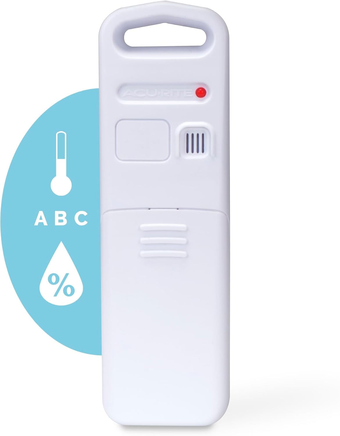 AcuRite Wireless Indoor Outdoor Temperature and Humidity Sensor with A-B-C Switch (06002M / 592TXR)