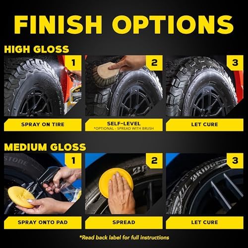 Meguiar's Ultimate Insane Shine Tire Spray, 16 Oz