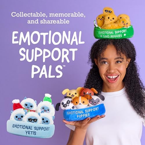 Emotional Support Dino Nuggies, Cuddly Dinosaur Toys by Relatable