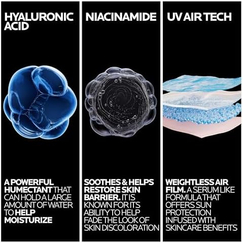 La Roche-Posay Anthelios UVAir™ Sunscreen Serum SPF 50 with hyaluronic acid
