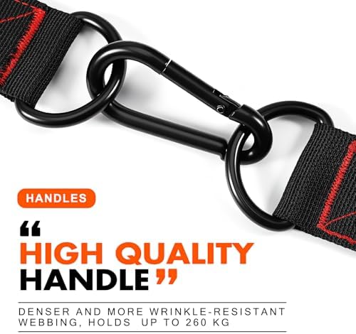 HPYGN Exercise Handle, Replacement Fitness Equipment for Pilates, Yoga, Strength Trainer, Pull Down Home Gym Red, Grey, Blue Working Out Handle