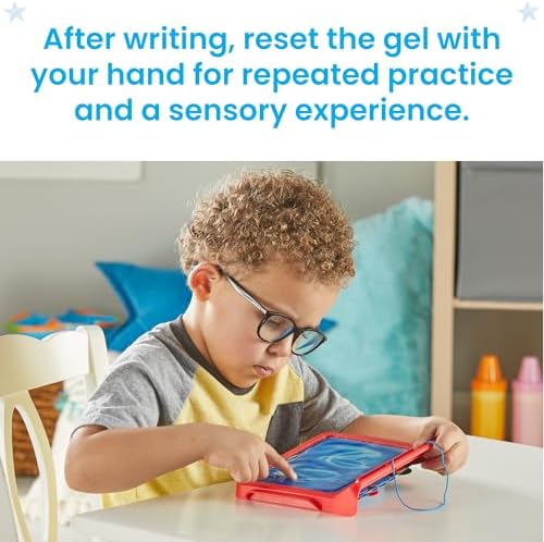 hand2mind Letter Tracing Sensory Pad, Fine Motor Activities, Ages 3+
