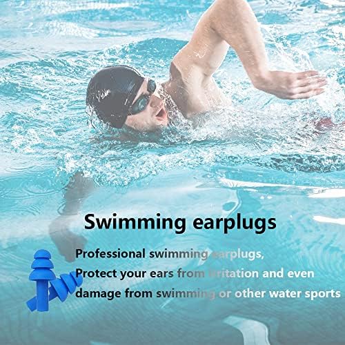 Earplugs for Sleeping Noise Cancelling, 8Pairs Reusable Ear Plugs