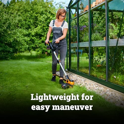 WORX 20V 12" 2-in-1 Cordless String Trimmer & Electric Lawn Edger, WG163