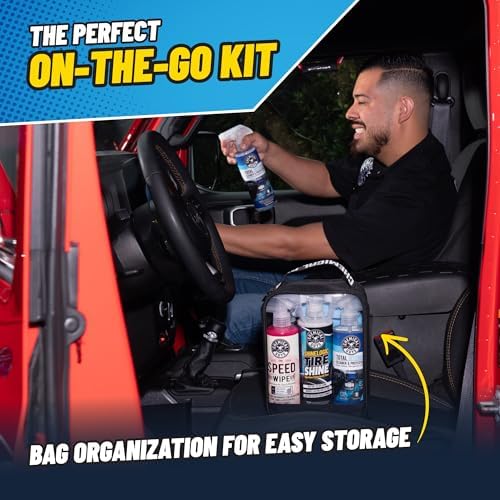 Chemical Guys, Exterior Express Car Wash Kit, Soap & Cleaner, On the Go