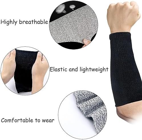 REDANHA Arm Protection Sleeves Level 5 Protection Cut Burn Resistant Sleeve Anti Abrasion Forearm Cover Protector