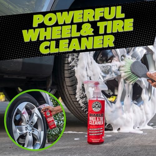 Chemical Guys, 7-Piece Car Cleaning Kit, Wash, Wheel & Interior Cleaners