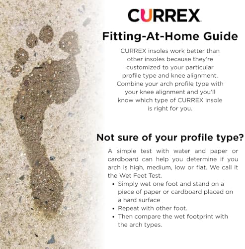 CURREX RunPro Insoles for Running Shoes, Arch Support Inserts to Help Reduce Fatigue, Prevent Injuries, Boost Performance for Men & Women (Medium Arch, Size Large)