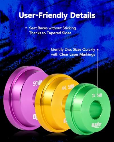 OMT Bearing Press Kit, 10pc Bearing Race and Seal Driver Set