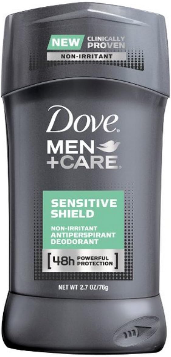 Dove Men+Care Antiperspirant Stick, Sensitive Shield, 2.6 Ounce (Pack of 4)
