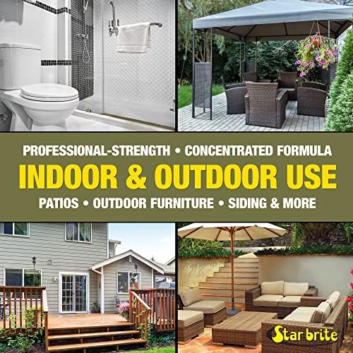 STAR BRITE Outdoor Collection Mildew Stain Remover, Professional Strength
