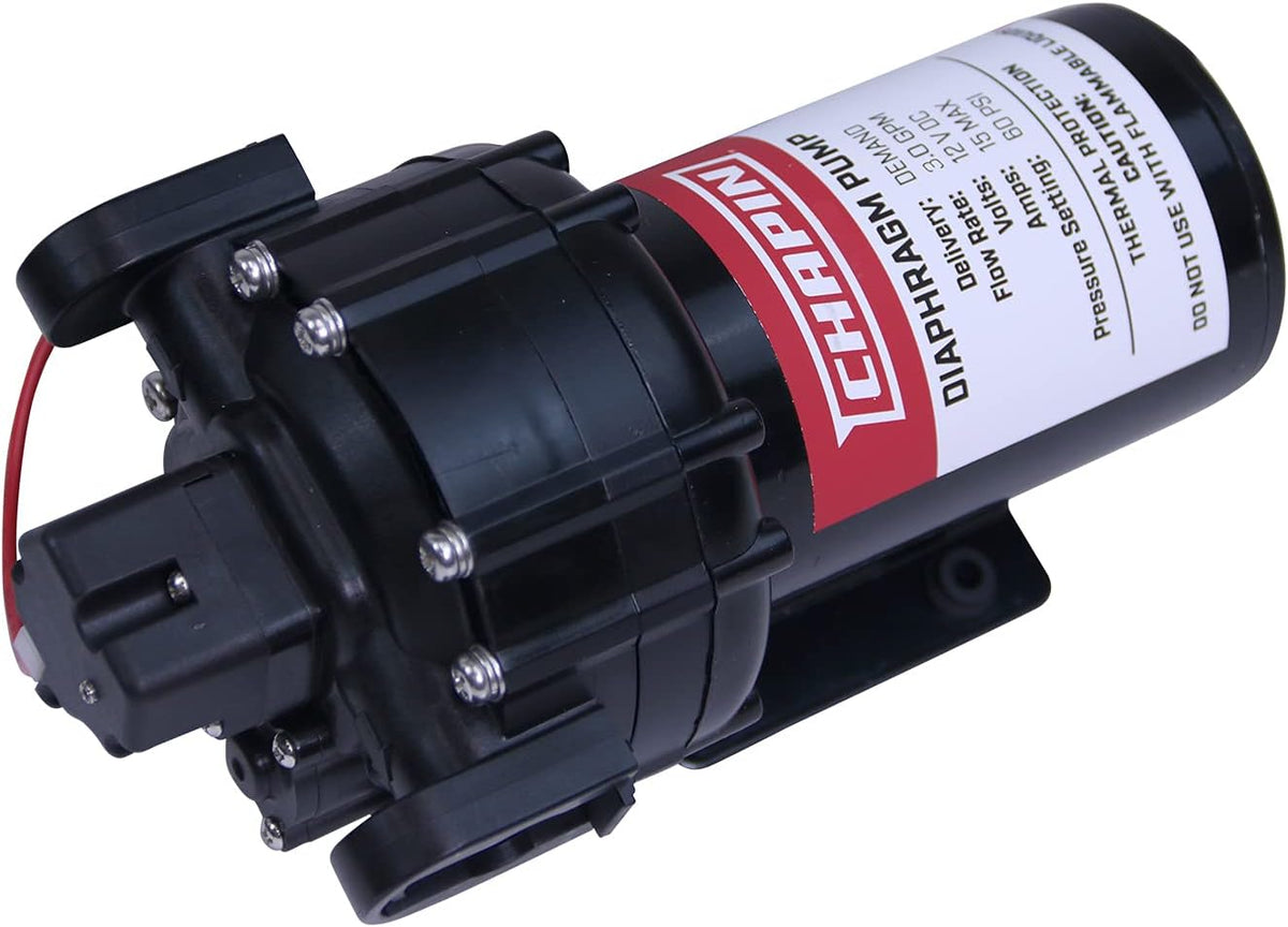CHAPIN 6-9206 12V Diaphragm Sprayer Pump, 1 GPM Replacement Pump