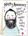 FANCYLUCKY Funny Birthday Card Gift for Dad from Son Daughter