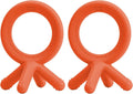 Comotomo Silicone Baby Teether, Blue