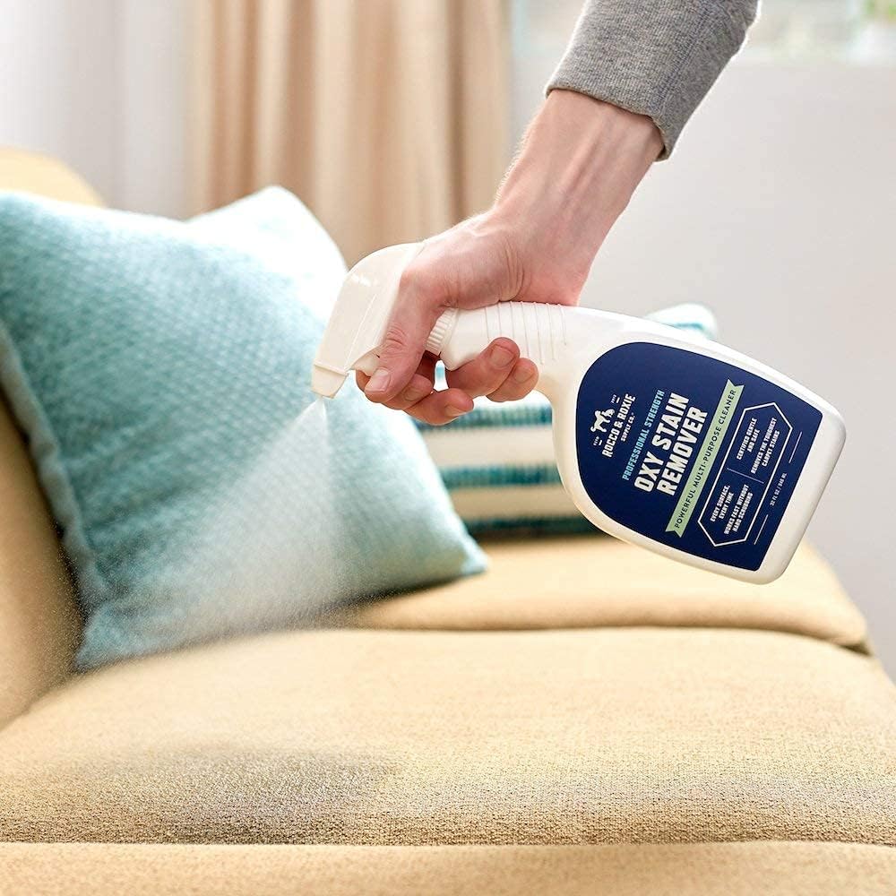 Rocco & Roxie Oxy Stain Remover, Oxygen-Powered Carpet Spray