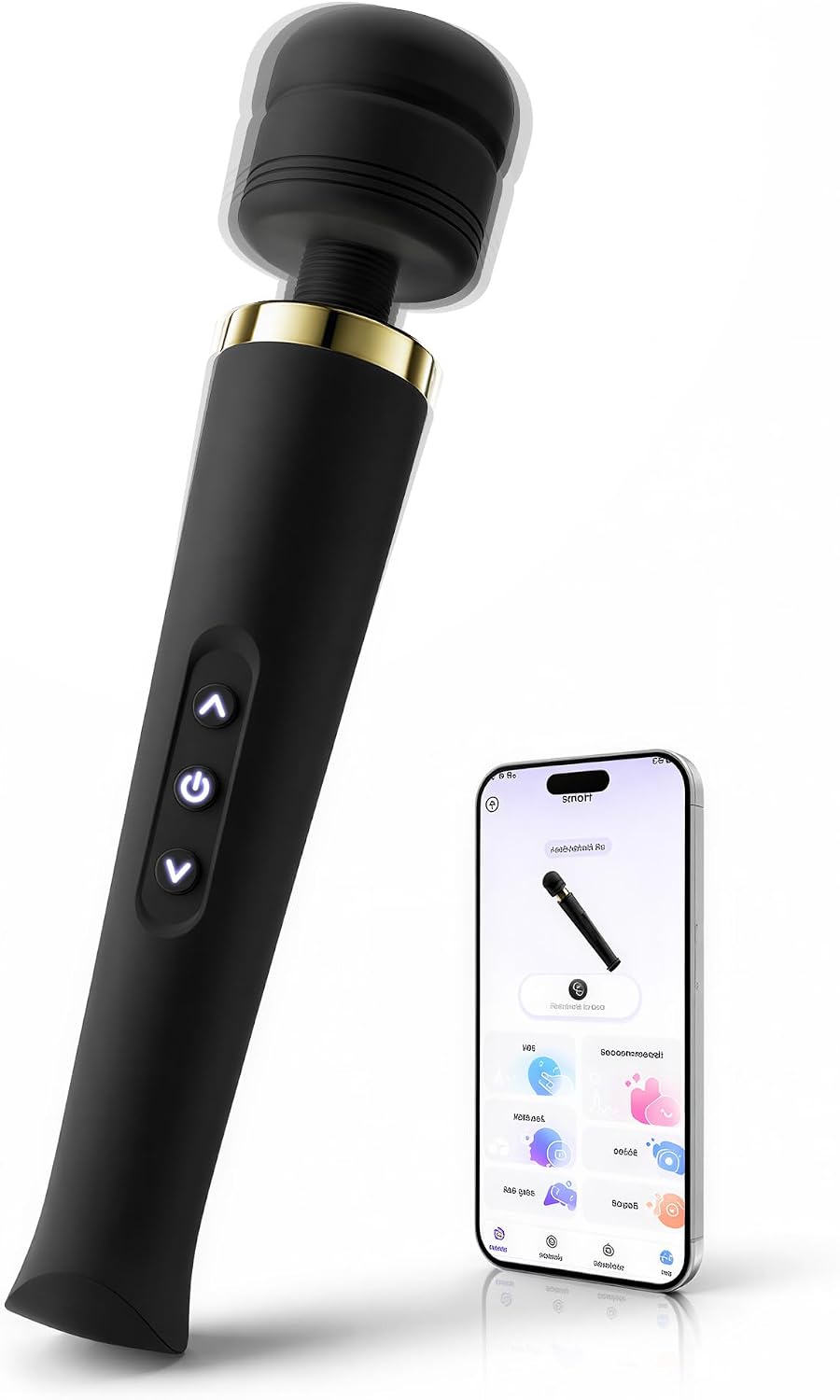 Toendi 12'' XL Powerful Massager Tools with APP Control, Premium Design