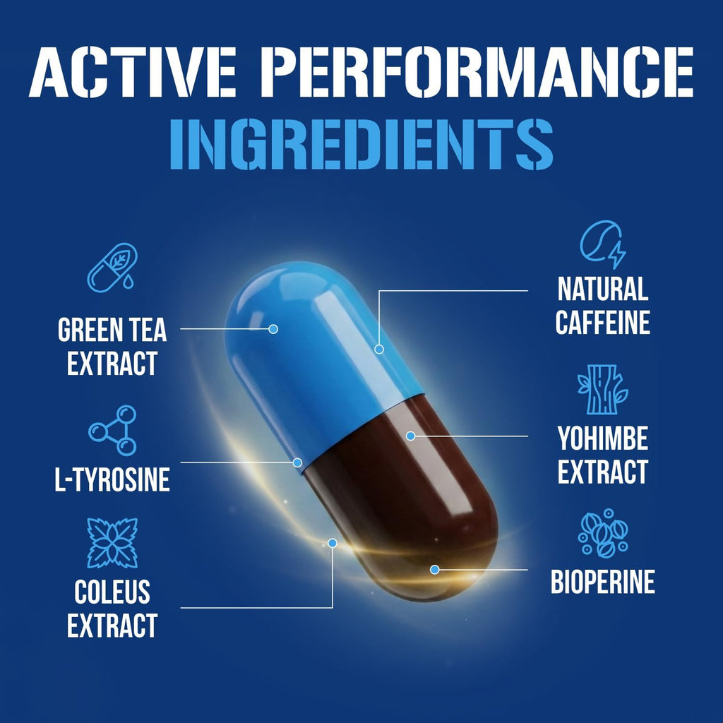 EVL Trans4orm - Thermogenic Fat Burner Support for Men & Women- 60 Servings
